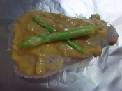 簡単! トースターで白身魚のホイル焼き♪